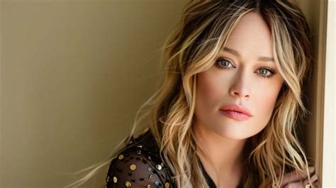 hilary duff in the nude|Hilary Duff Proudly Goes Nude for Magazine Shoot